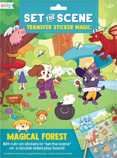 OOLY Magical Forest Set The Scene Transfer Stickers Magic